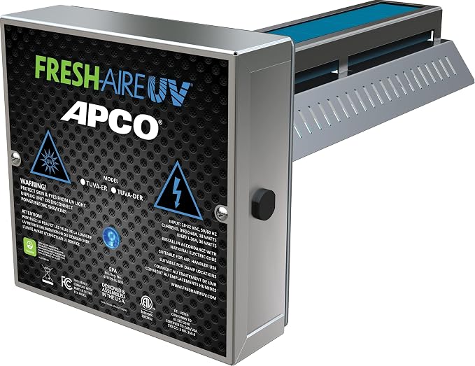 APCO Carbon Cell Matrix HVAC UV Air Purifier by Fresh-AireUV