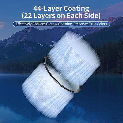 JJC 405mm Ultra Low Reflectivity UV Lens Protection Filter - Image 4