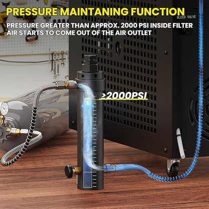 GX-PUMP Professional-Grade High Pressure PCP Air Compressor Filter - Image 2