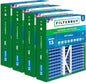 Filterbuy 16x22x5 Air Filter MERV 13 Optimal Smoke & Allergy Defense, Pleated by Filterbuy
