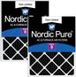 Nordic Pure 16x20x1 Pure Carbon Pleated Odor Reduction Furnace Air Filters 2 by NordicPure