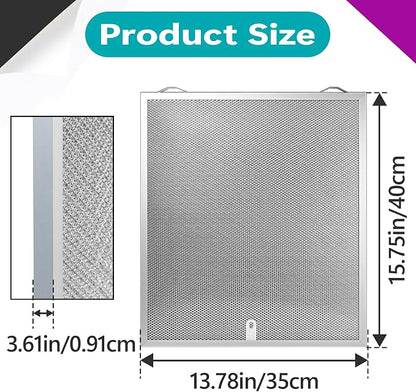 4 Pcs S99010430-002 Range Hood Filters Compatible - Image 3