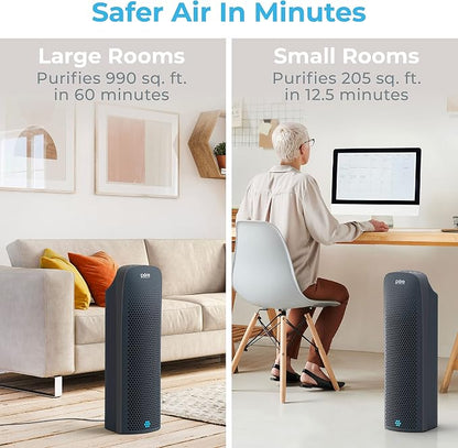 Pure Enrichment PureZone Elite True HEPA Large Room Tower Air Purifier - Image 5