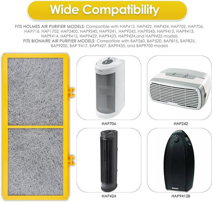 AER1 Filter 5 HEPA Filters + 10 Carbon Booster Filters Compatible - Image 4