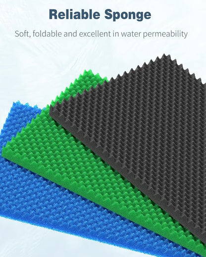Pawfly 3 Pack Aquarium Filter Media Pad, Filter Media - Image 3