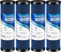 1 Micron 2.5" x 10" Whole House CTO Carbon Water Filter Cartridge Replacement by PUREPLUS