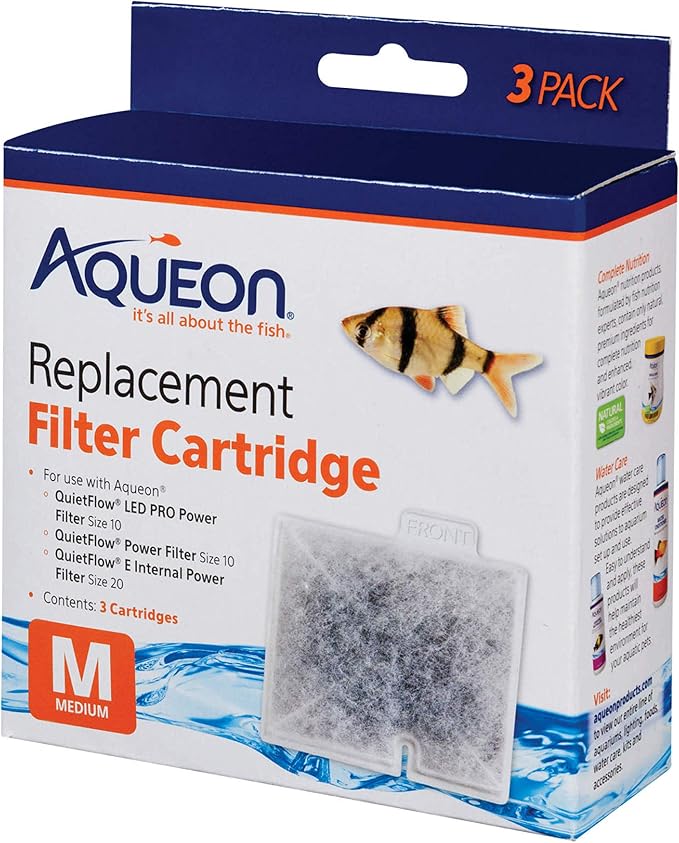 Aqueon Replacement Filter Cartridges Medium by Aqueon
