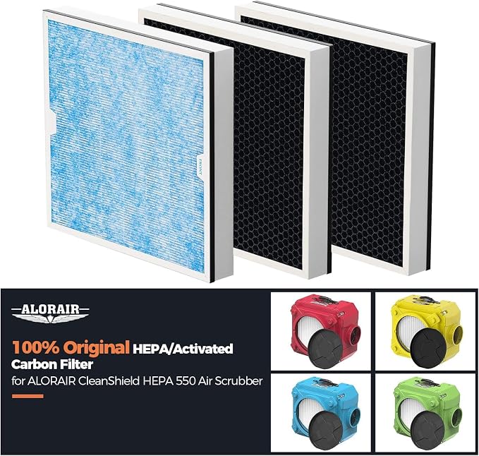 AlorAir HEPA/Activated Carbon Filter Replacement Set - Image 2