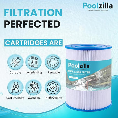 Poolzilla 4-Pack Spa Filter Cartridge Replacement - Image 5
