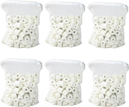 AQUANEAT Bio Ceramic Rings 6 lbs Aquarium Sump Filter Media Fish Tank Koi Pond by Aquaneat