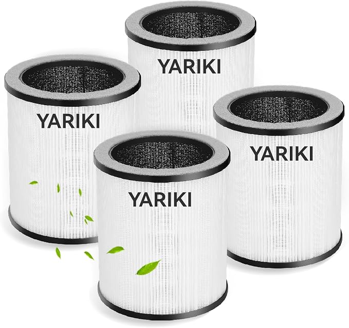 4 Pack YARIKI P60 Air Purifier Replacement Filters, Compatible by YARIKI