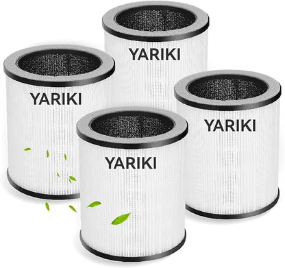 4 Pack YARIKI P60 Air Purifier Replacement Filters, Compatible by YARIKI