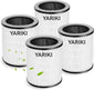 4 Pack YARIKI P60 Air Purifier Replacement Filters, Compatible by YARIKI