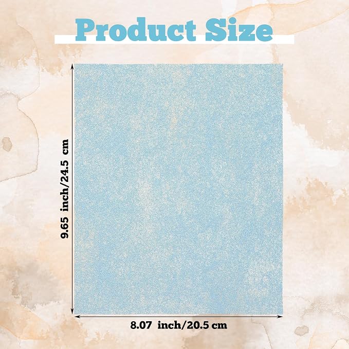 1200 Sheets Nail Dust Collector Filter Paper, Disposable Dust Collector Sheet - Image 2