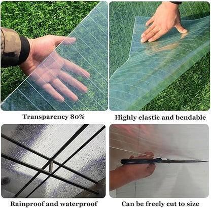 Glass Roof Pergola Polycarbonate Roofing Roll Polycarbonate Panels - Image 4