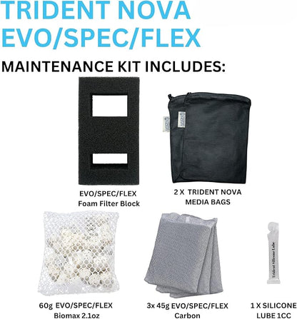 SPEC | EVO | Flex Maintenance & Replacement Filter Media Kit, Including Trident - Image 3