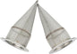 2 PCS-Cone-Type Stainless Steel Spark Arrestor 1.625” fit Honda CRF230 CRF250L by RGHOMEANDYARD