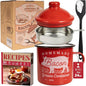 Bacon Grease Container with Strainer by Ayerphalo
