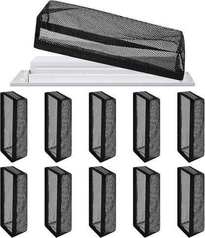 Zonon 12 Pcs 4 x 12 Inch Floor Register Cover Trap Vent Screen by Zonon