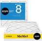 Simply 16x16x1 Air Filter, Merv 8, MPR 600, 6 Pack, Furnace Air Filter by SimplyFilters