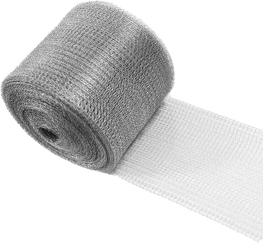 Wire Mesh for Mice Control 5 in X 36Ft, Hole Fill Fabric, Weep Holes Covers by AWIORETON
