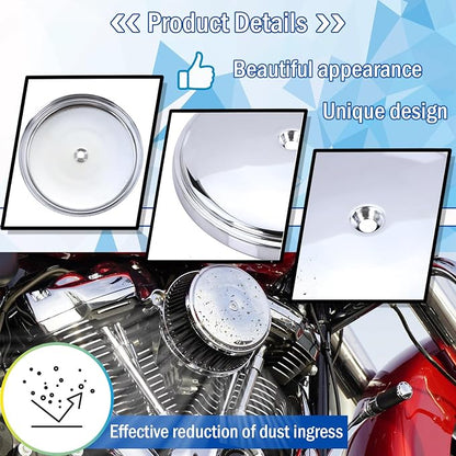 18-760 Air Cleaner Outer Cover for Billet Sucker and Big Sucker Stage, Chrome - Image 4