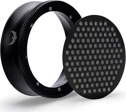 Magnetic 54mm Dosing Funnel & Espresso Puck Screen by KNODOS