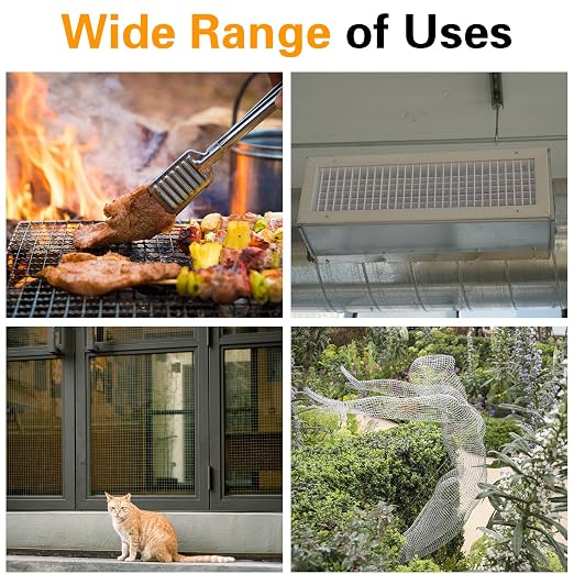 6 Pack 12×8 Inch Wire Mesh Screen, 20 Mesh Stainless Steel Mesh, Sturdy No Rust - Image 7