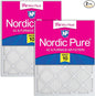 Nordic Pure 16x16x1 Tru Mini Pleat MERV 10 AC Furnace Air Filters – 2.5X More by NordicPure