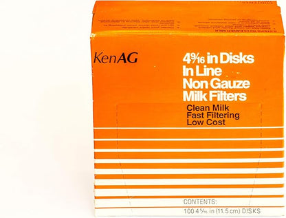 Kenag Milk Filter Disks 4-9/16" by Shenandoah+Homestead+Supply