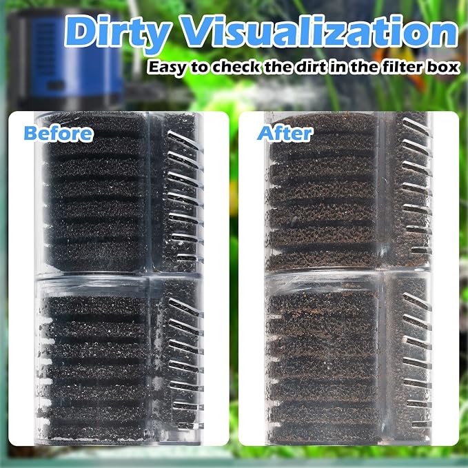 Pond Pump 660GPH Filtration, Sump Submersible Water Pump w/Sponge Filter - Image 5