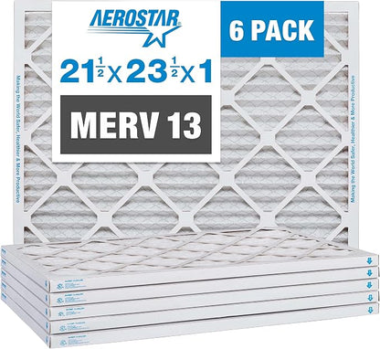 Aerostar 21.5x23.5x1 Air Filter MERV 13 by AirFiltersDelivered