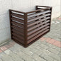 Pool pump covers for outside units, outdoor garbage can enclosures, aluminum by ZUGIATP