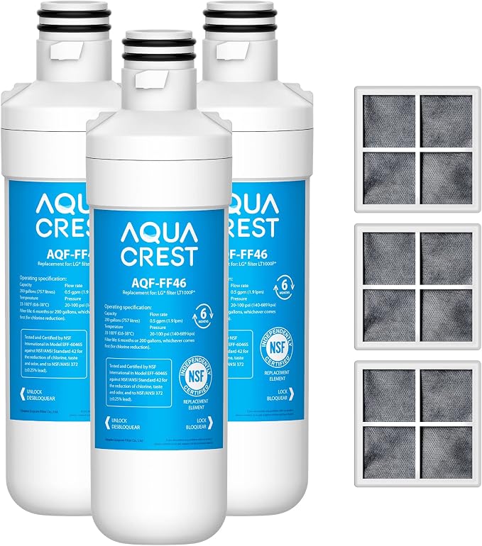 AQUA CREST LT1000PC ADQ747935 Replacement by AQUACREST