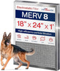 18x24x1 Electrostatic Air Filter, MERV 8, Reusable Furnace AC/HVAC Filter by LifeSupplyUSA