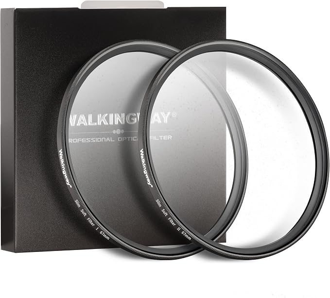 WalkingWay White Mist 67MM Soft Focus Filter Set by WalkingWay