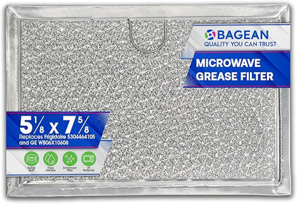 Microwave Filter Replacement 5.12” x 7.64” Fits Frigidaire 5304464105 by Bagean