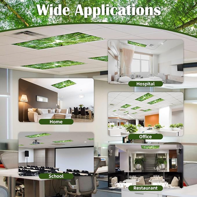 4 Pcs Fluorescent Light Covers - Image 6