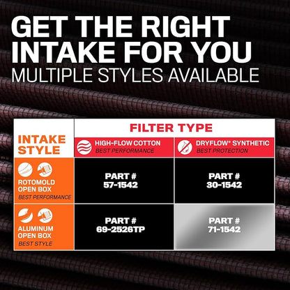 K&N Cold Air Intake System: Dry-Flow Air Filter, Increase Performance & - Image 12