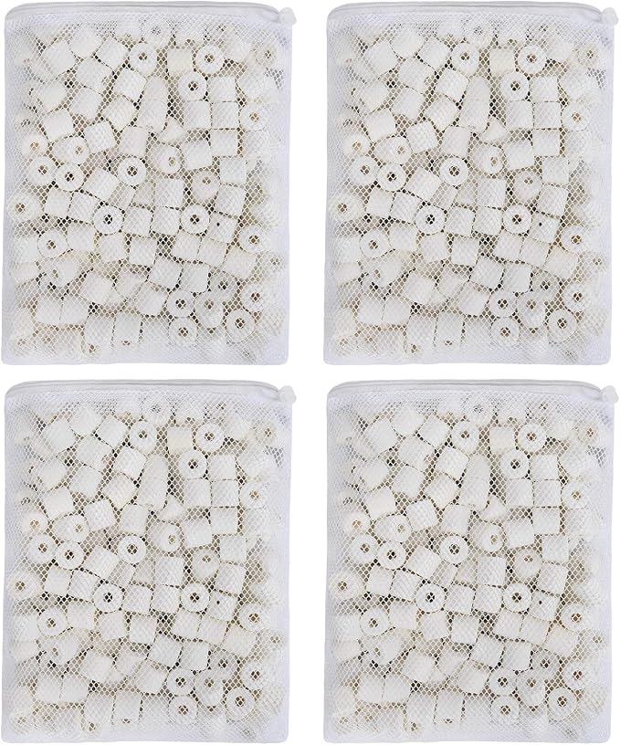 JIH Aquarium Bio Ceramic Rings Filter Media by JIH