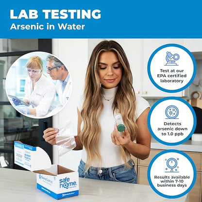 Safe Home® Arsenic in Drinking Water Test Kit – in-Lab Water Analysis by - Image 2