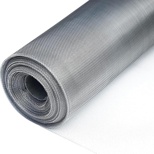80 Mesh Stainless Steel Woven Screen, Rust-Resistant Filter Panel by Unknown