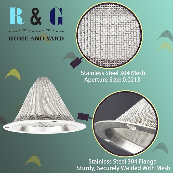 2 PCS-Cone-Type Spark Arrestor Screen 2.8” - Image 4