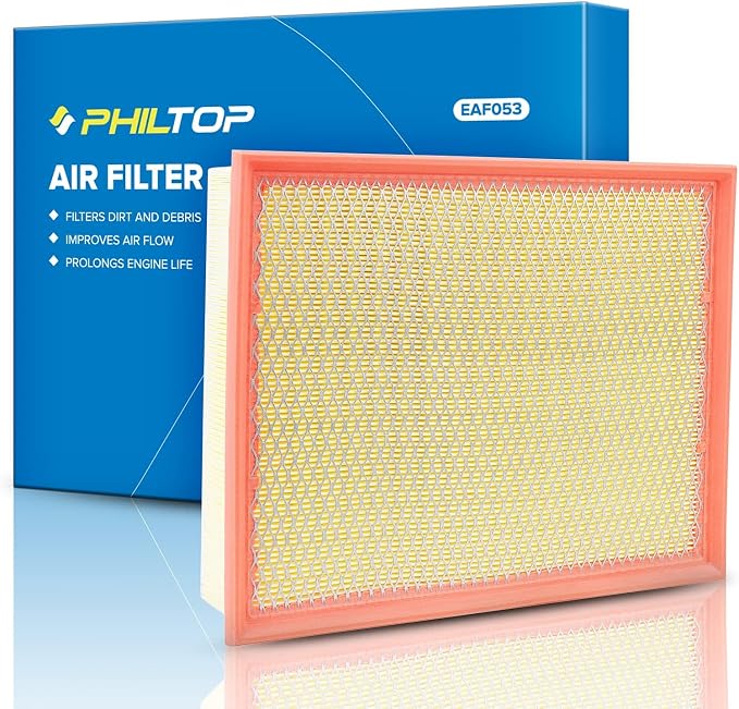PHILTOP Engine Air Filter, Compatible by PHILTOP