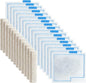 16 Pack Medium Fish Filter Cartridges Replacement Compatible by Unknown