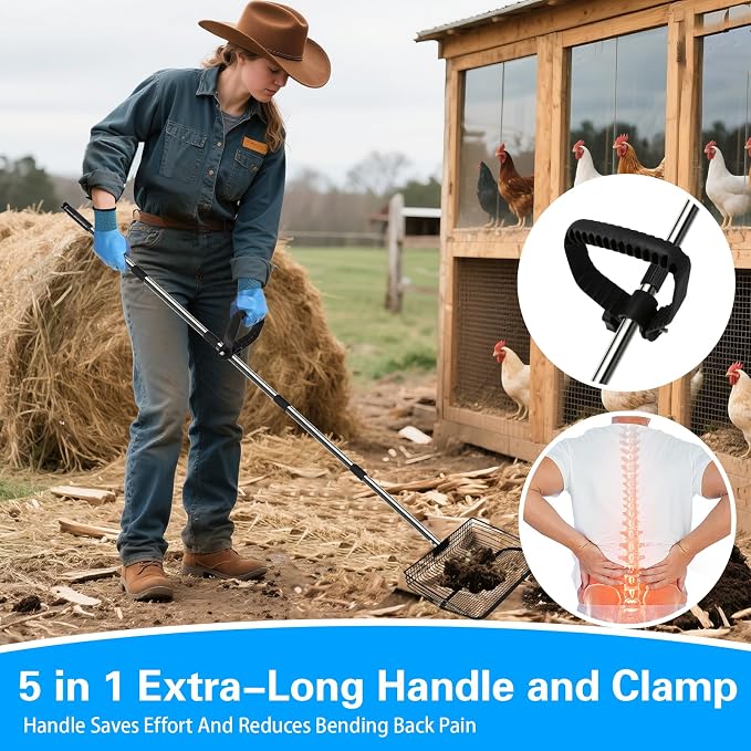 Large Chicken Poop Scooper Chicken Scooper - Image 4