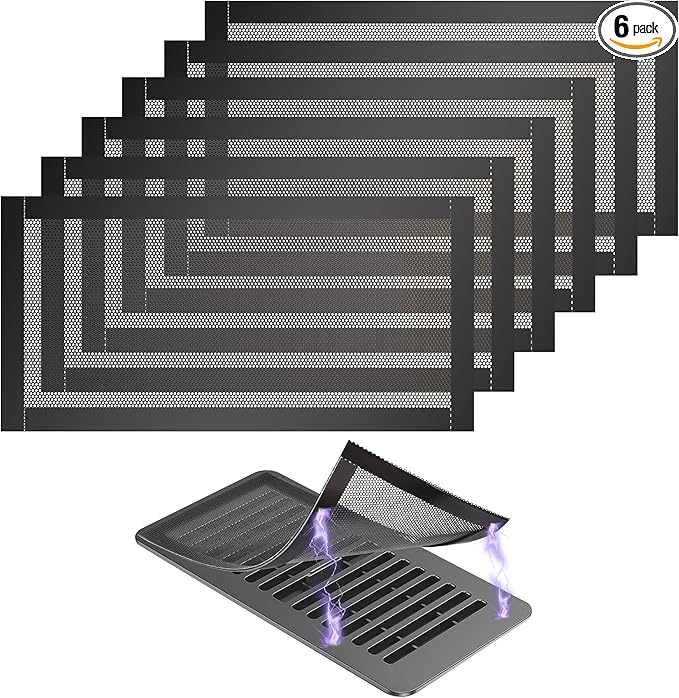 6 Pack Strong Magnetic Floor Vent Cover by YSSHUI