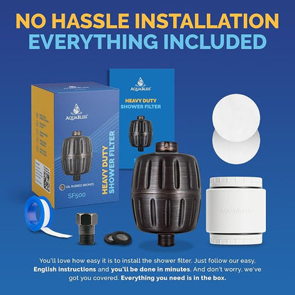 AquaBliss Heavy Duty Shower Filter – Advanced 30x Filtration - Image 6