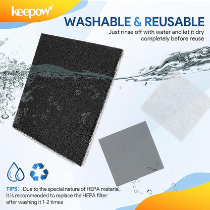 KEEPOW CF-1 Hepa Filter Replacement Compatible - Image 3