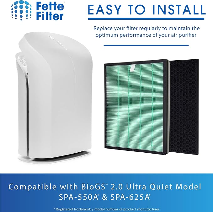 Fette Filter - Air Purifier Replacement Set Compatible - Image 4